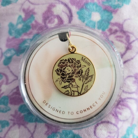 Alex and Ani Jewelry - Alex and Ani Mom Chain Station Charm Pendant   634